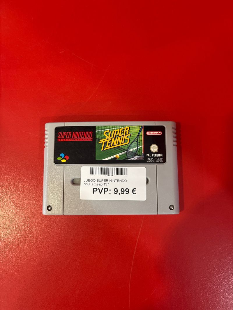 Super Tennis super nintendo