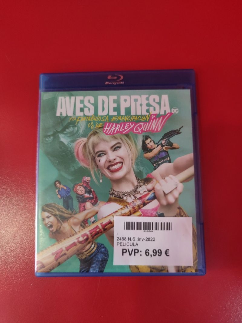 Blu-ray Aves de Presa Harley Quinn