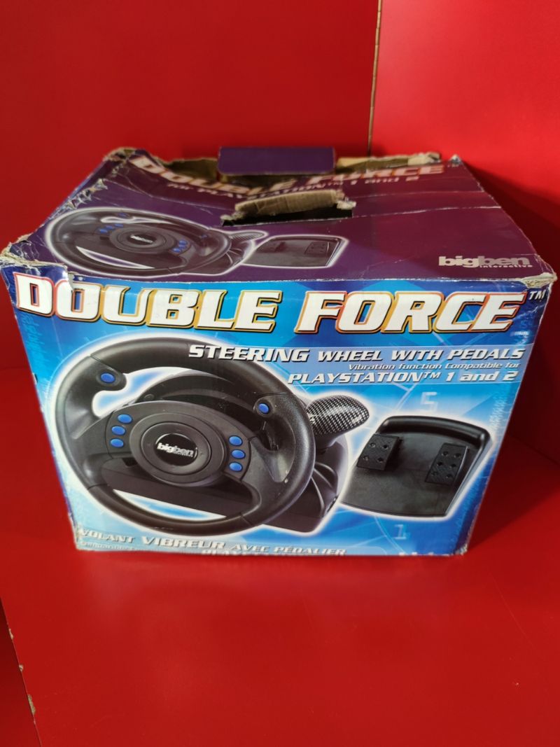 Volante Bigben PS1/PS2 Double Force