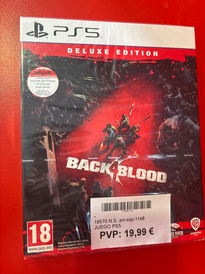 Back 4 Blood Deluxe Edition PS5 Precintado