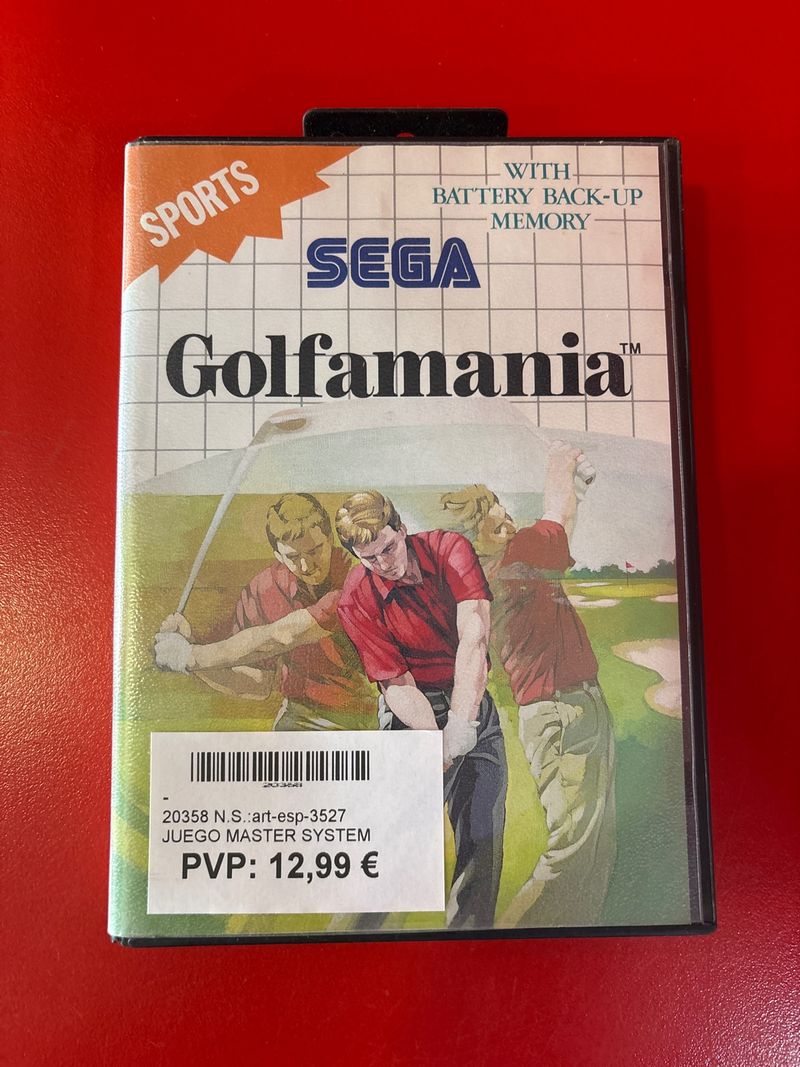 Golfamania Sega Master System