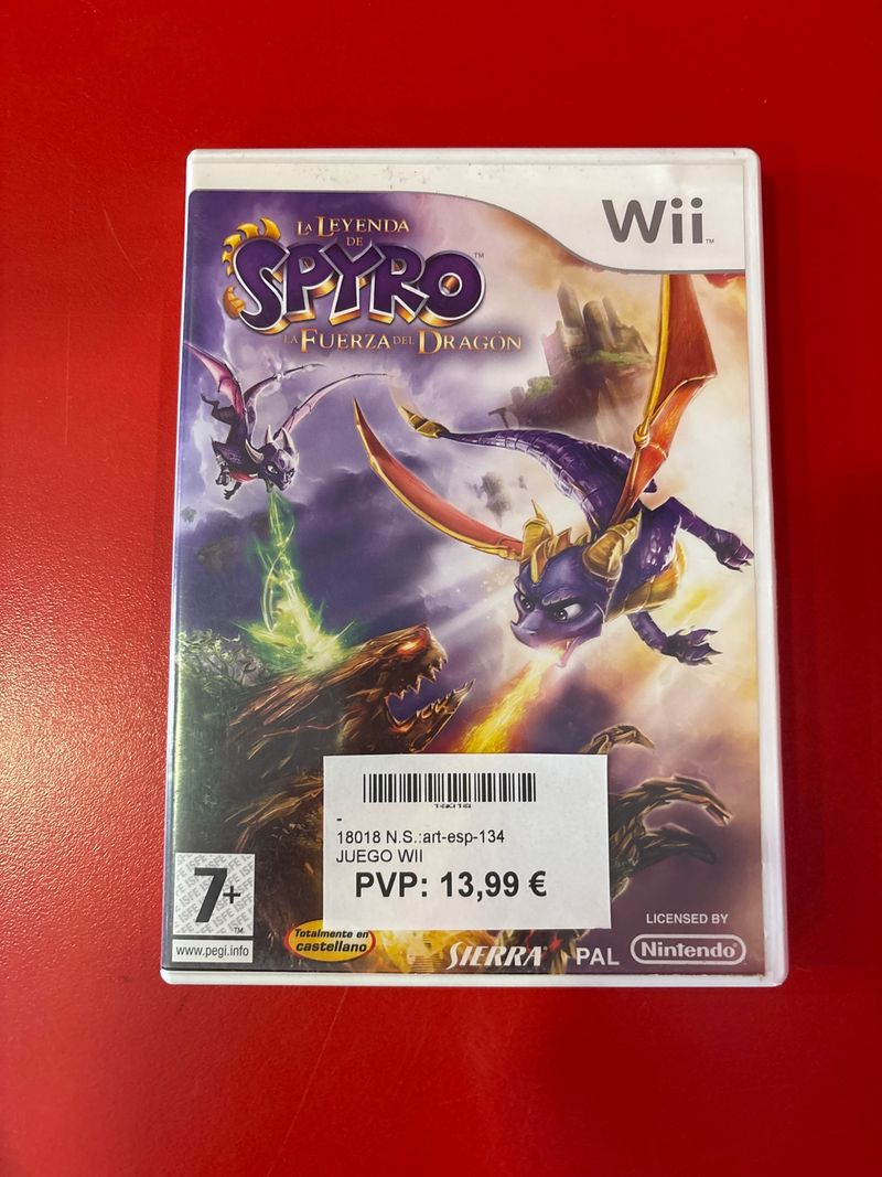 La Leyenda de Spyro: Fuerza del Dragón Wii