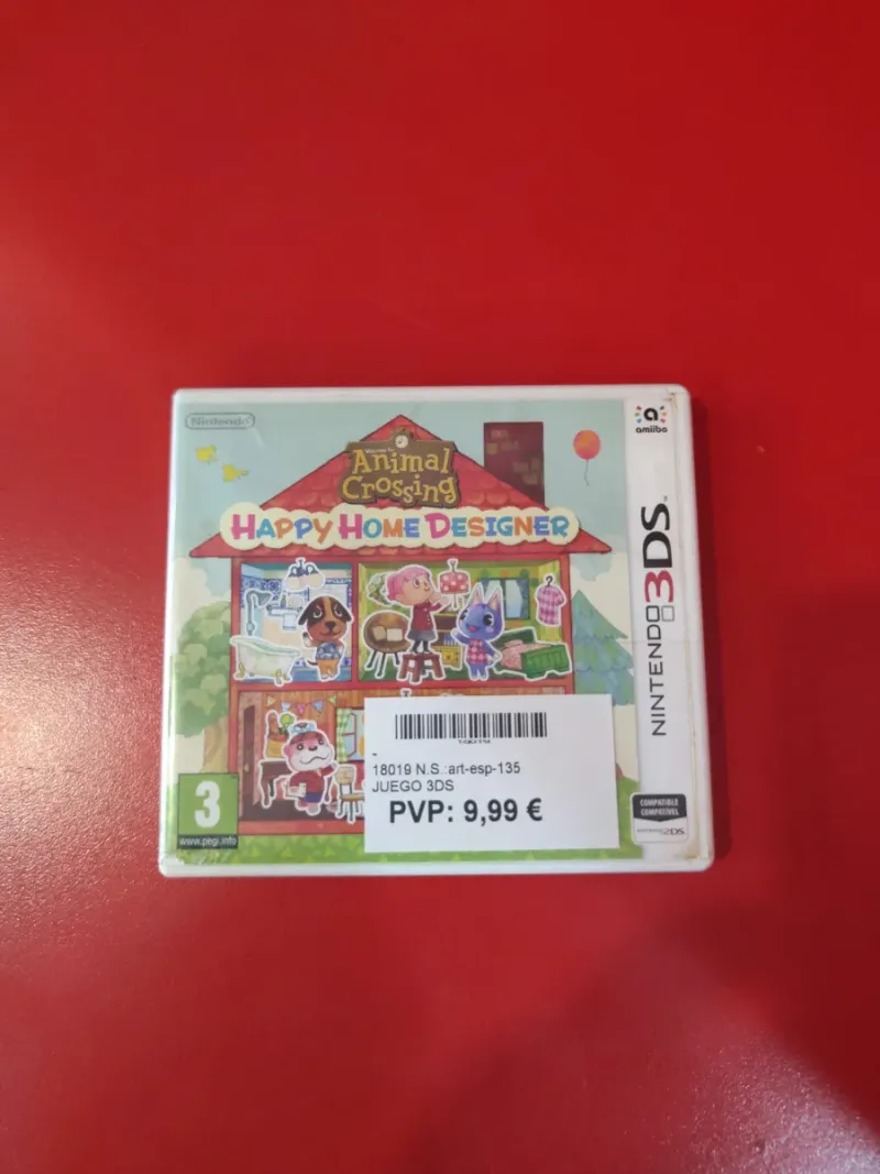 Animal Crossing Happy Home Designer 3DS