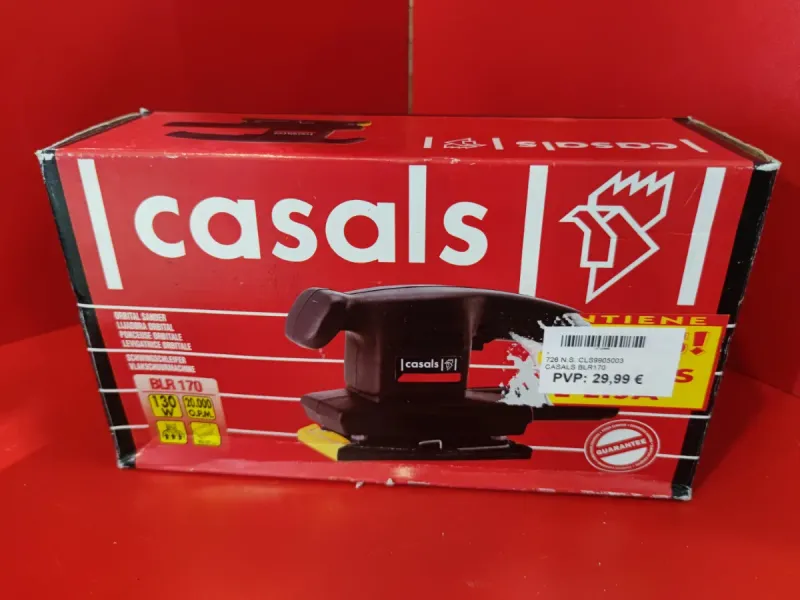 Lijadora Orbital Casals BLR 170
