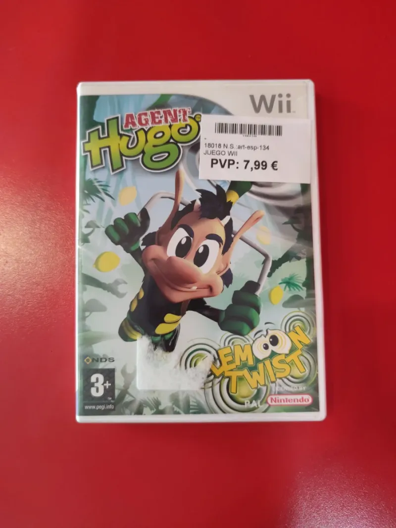 Agent Hugo Lemon Twist Wii