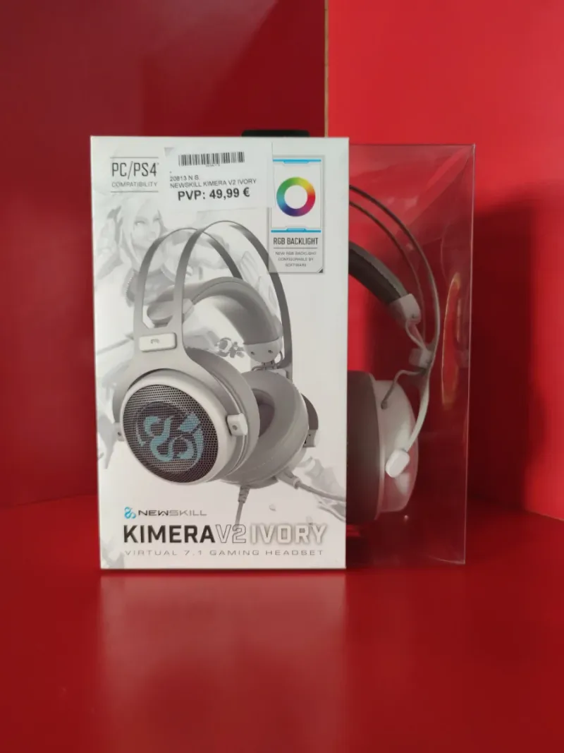 Newskill Kimera V2 Ivory Auriculares Gaming
