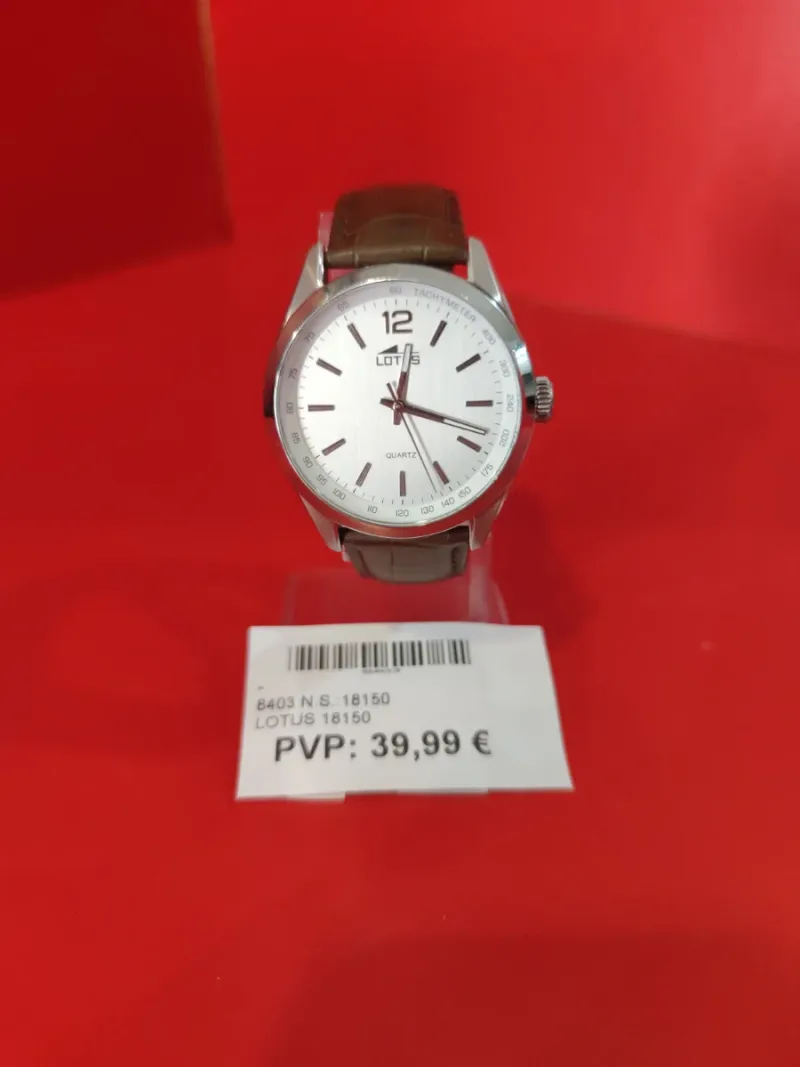 Reloj Lotus 18150 Correa Piel Marrón