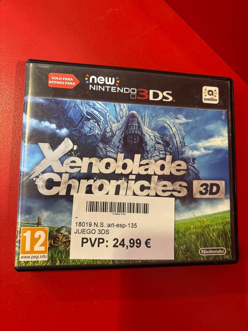 Xenoblade Chronicles 3D - Nintendo 3DS