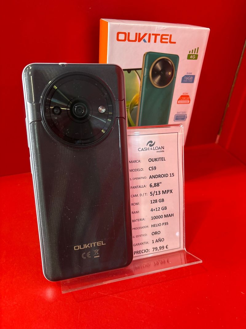 Oukitel C59 128GB Negro Seminuevo