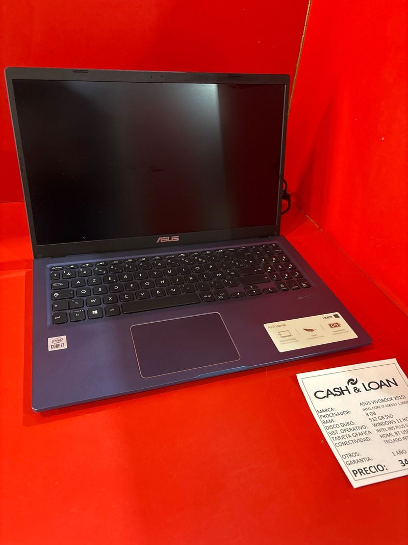 Asus Vivobook X515J Intel Core i7 8GB RAM 512GB SS