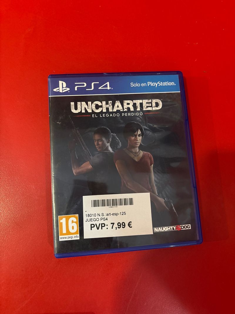 Uncharted: El Legado Perdido PS4