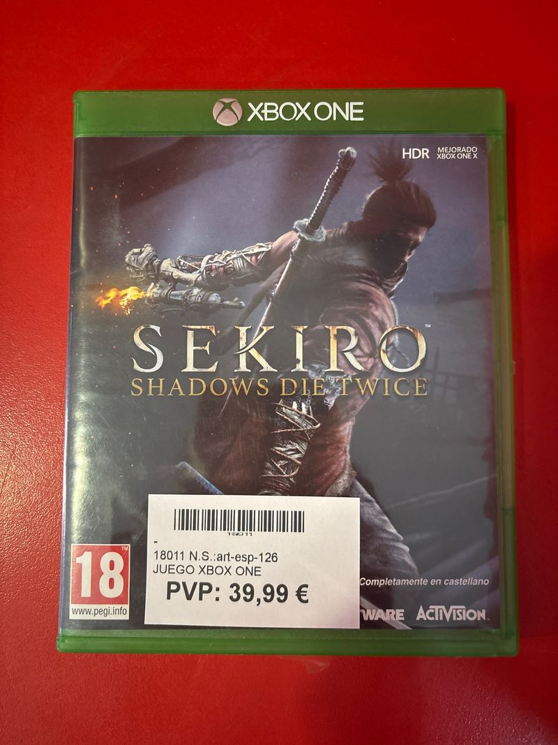 Sekiro: Shadows Die Twice Xbox One