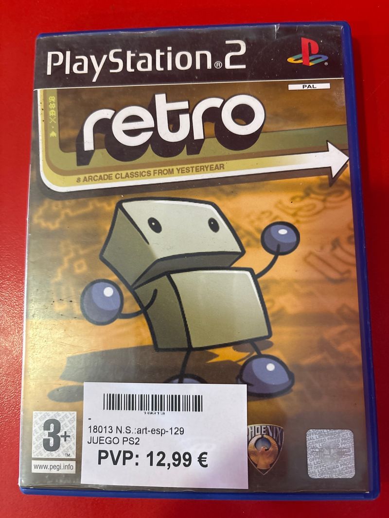 Juego PS2 Retro: 8 Arcade Classics