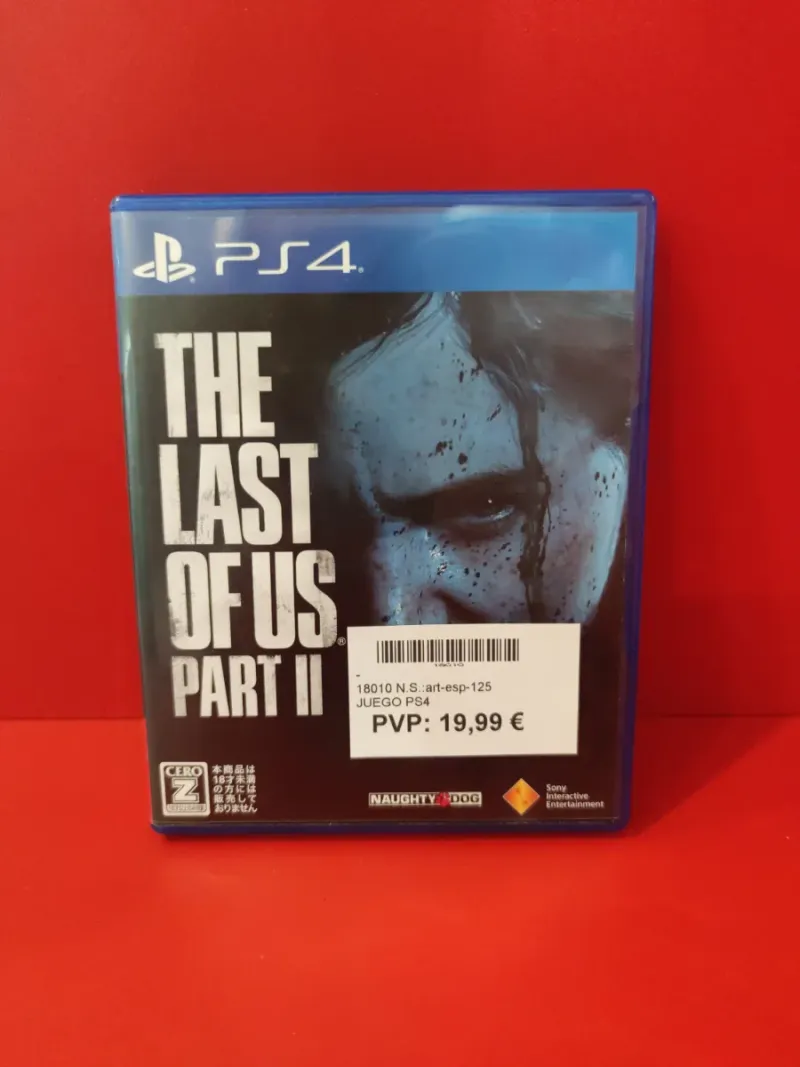 The Last of Us Part II PS4 Versión Japonesa
