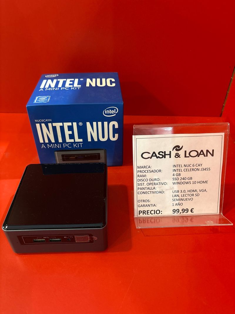 Mini PC Intel NUC 6 CAY Seminuevo