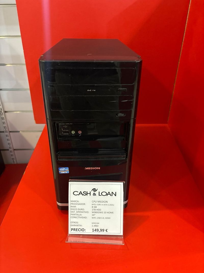 Ordenador cpu Medion