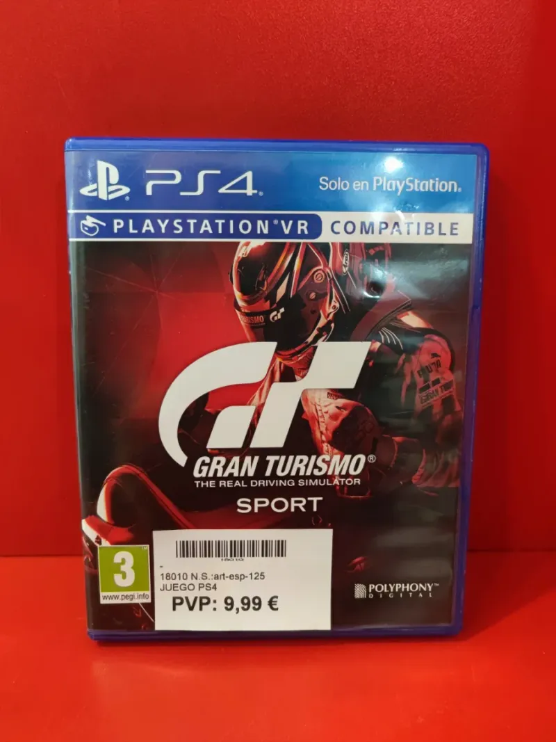 Gran Turismo Sport PS4