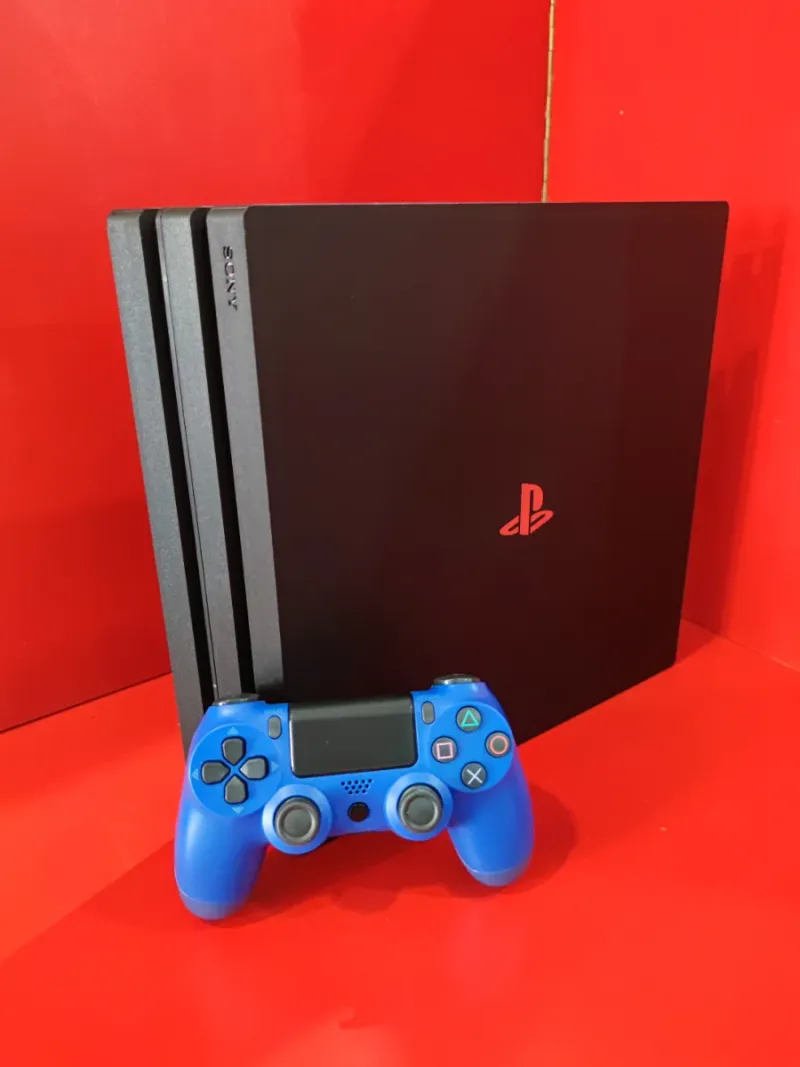 Sony PS4 Pro 1TB Negra + Mando Azul