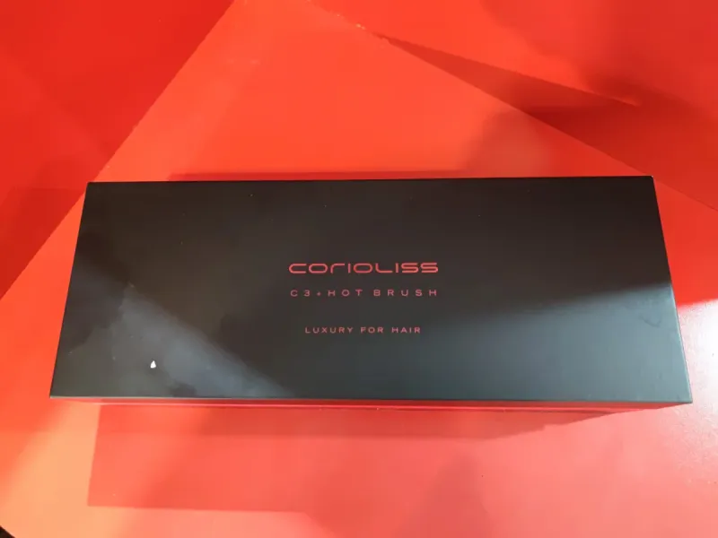 Corioliss C3+ Hot Brush Negro/Rojo