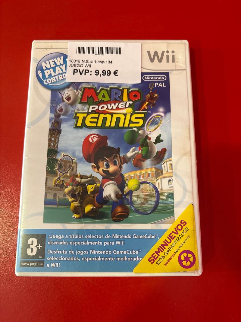 Mario Power Tennis Wii