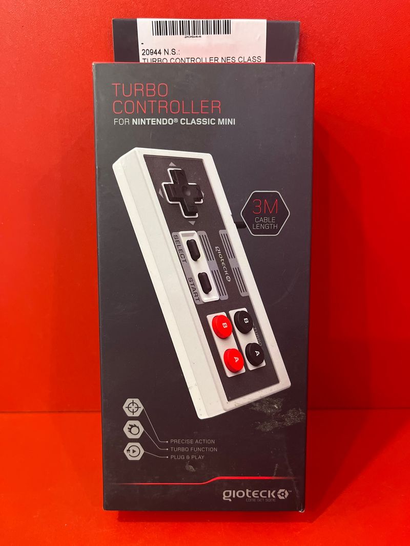 Mando Gioteck Turbo Nintendo Classic Mini nuevo
