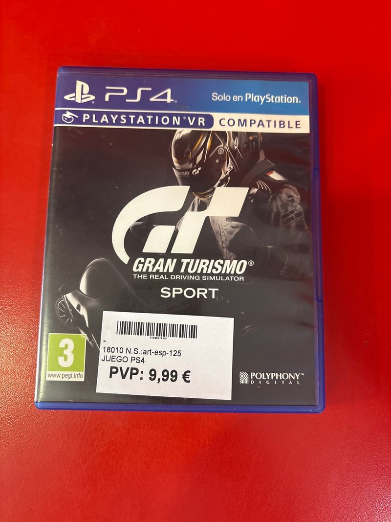 Gran Turismo Sport PS4