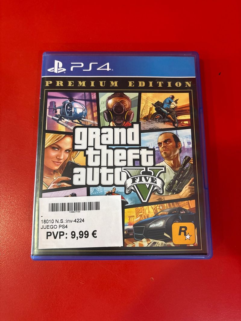 Grand Theft Auto V Premium Edition PS4