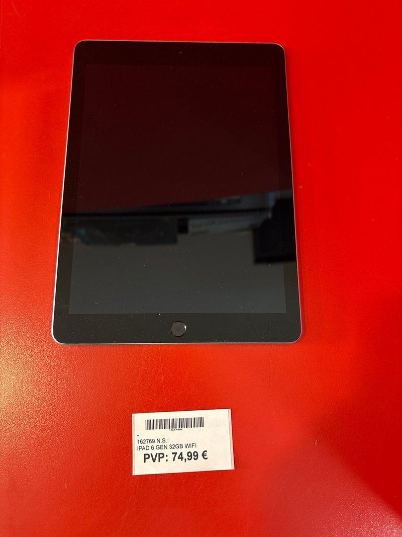 iPad 6ª Gen 32GB WiFi