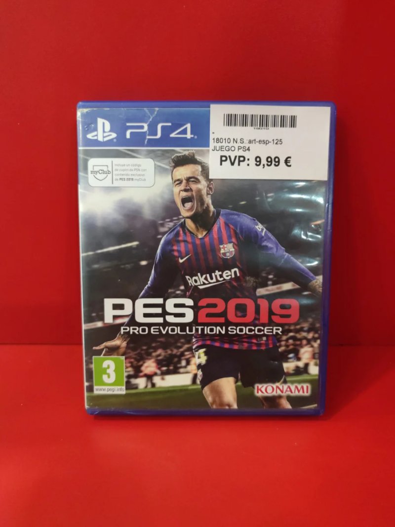PES 2019 PS4 (Pro Evolution Soccer)