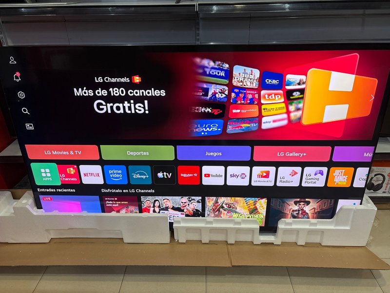 TV LG 85 85QNED93A Impecable en Caja