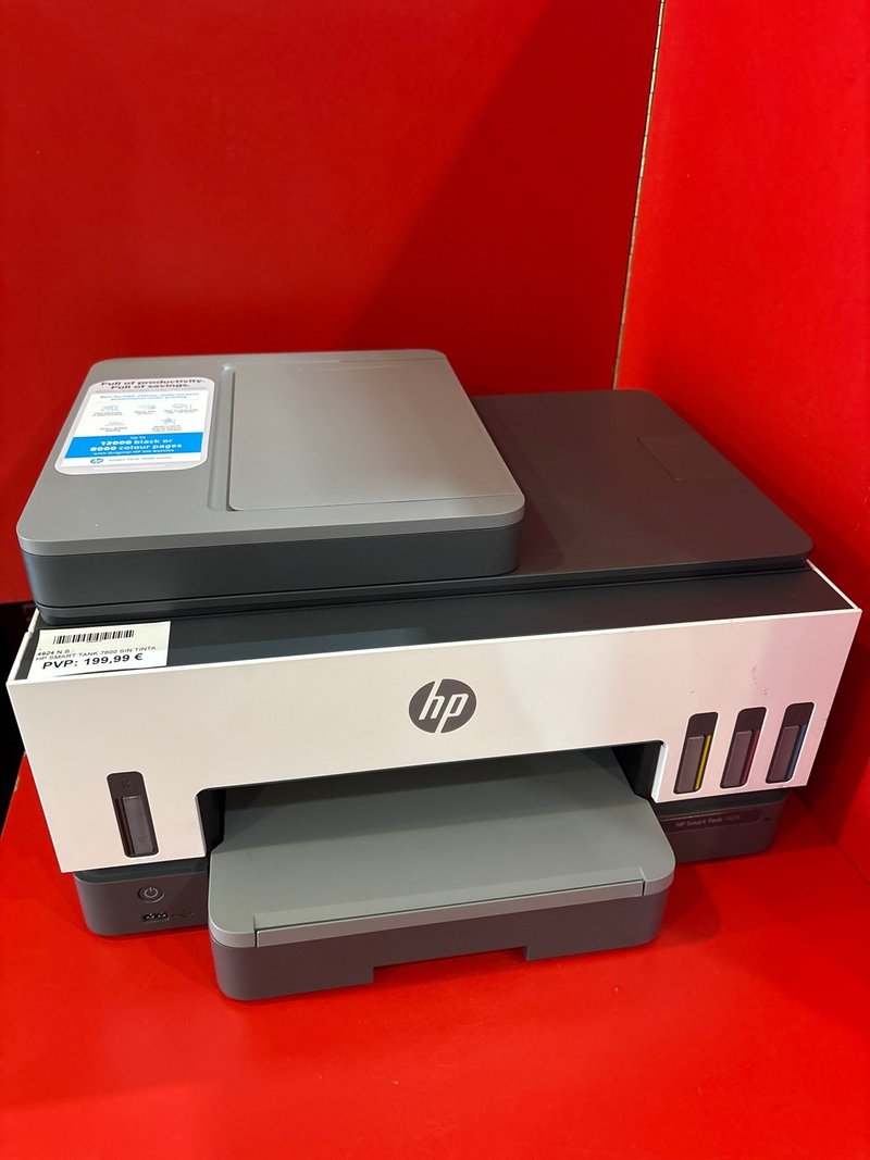 Impresora HP Smart Tank 7600 Multifunción