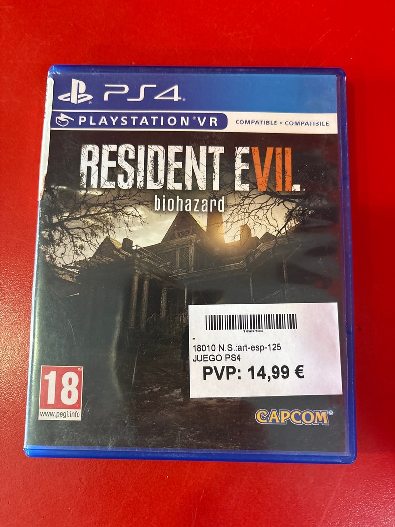 Resident Evil 7 Biohazard PS4