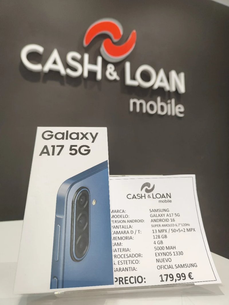 Samsung Galaxy A17 5G 128GB Azul Nuevo