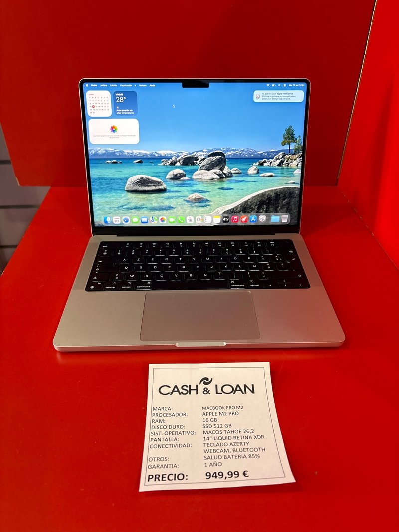 MacBook Pro M2 16GB 512GB SSD 2023