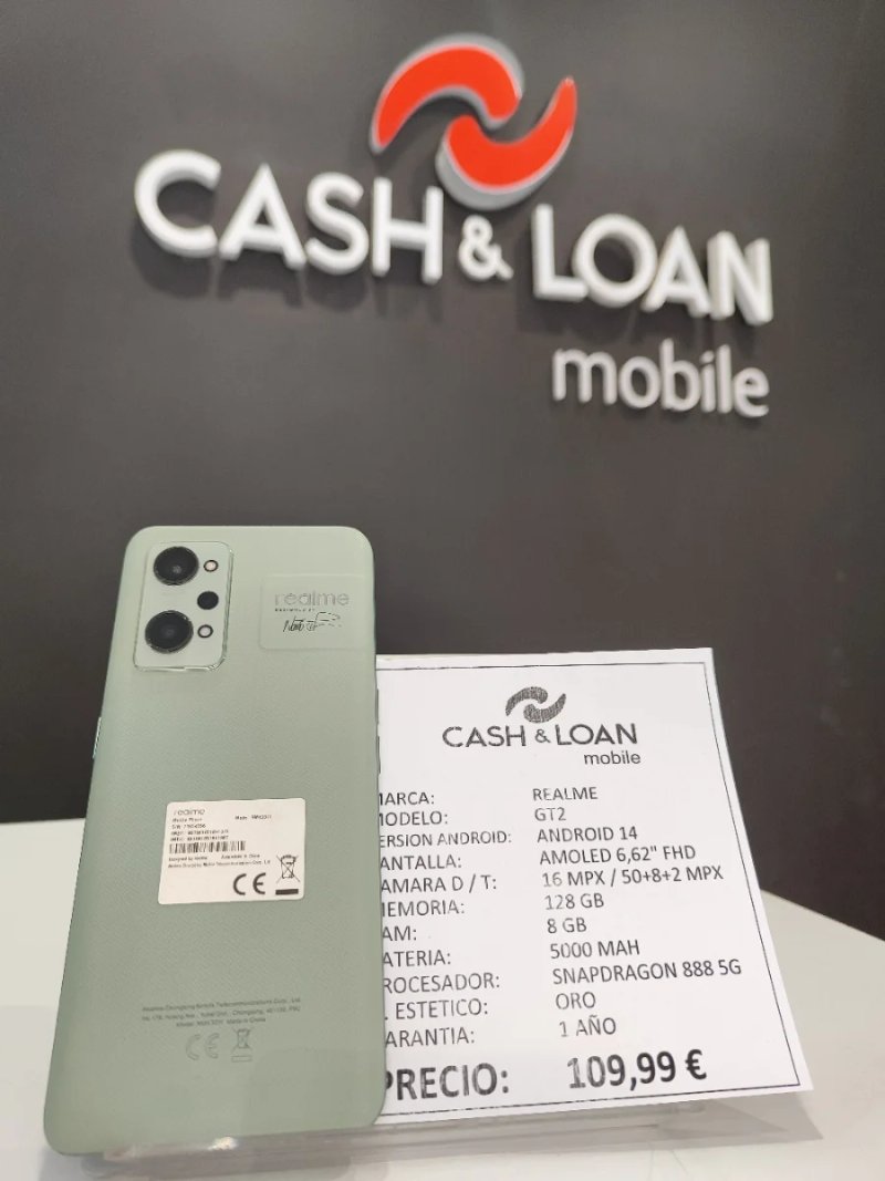 Realme GT2 128GB Verde Design by Naoto Fukasawa