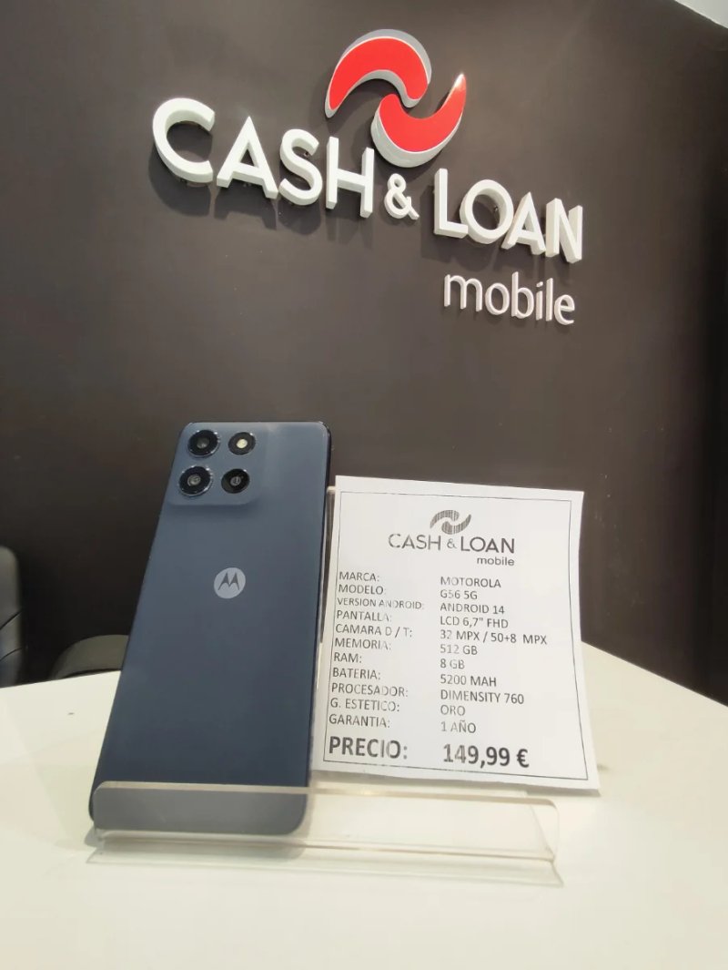 Motorola G56 5G 512GB Negro