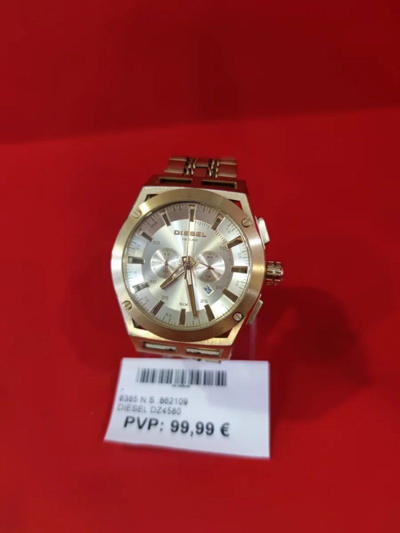 Reloj Diesel DZ4580 Dorado