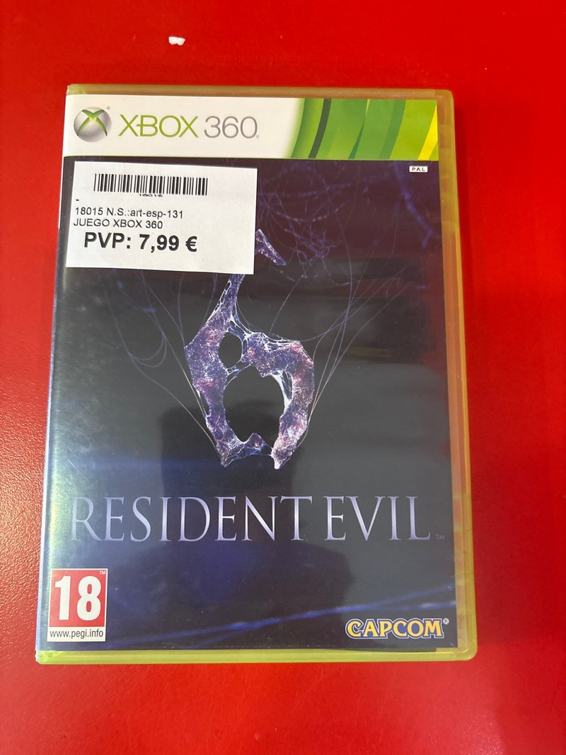 Resident Evil 6 Xbox 360