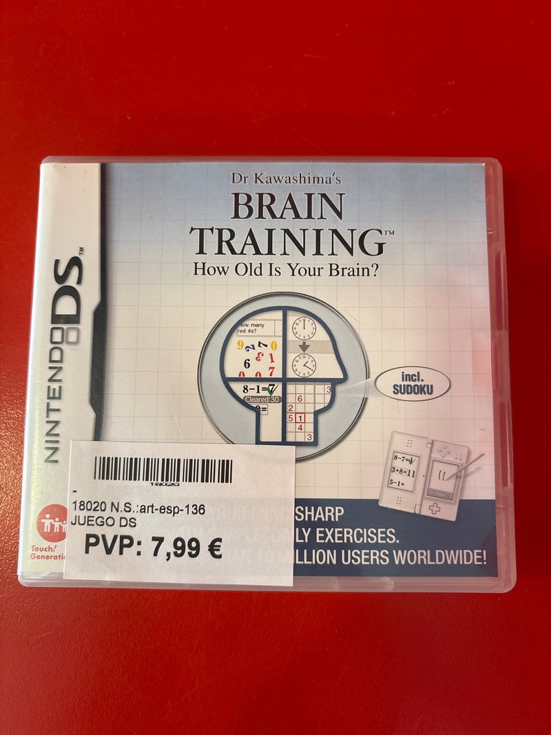 Dr Kawashima's Brain Training DS