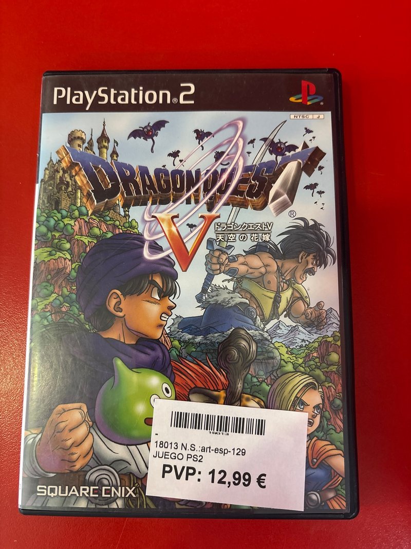 Dragon Quest V PS2 Japones