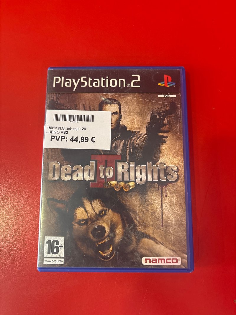 Dead to Rights II PS2