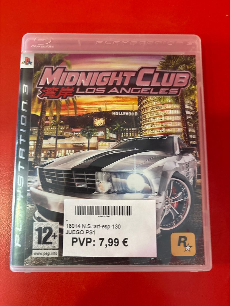Midnight Club: Los Angeles PS3
