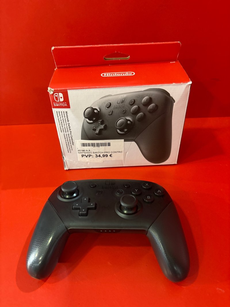 Mando Nintendo Switch Pro Controller Negro
