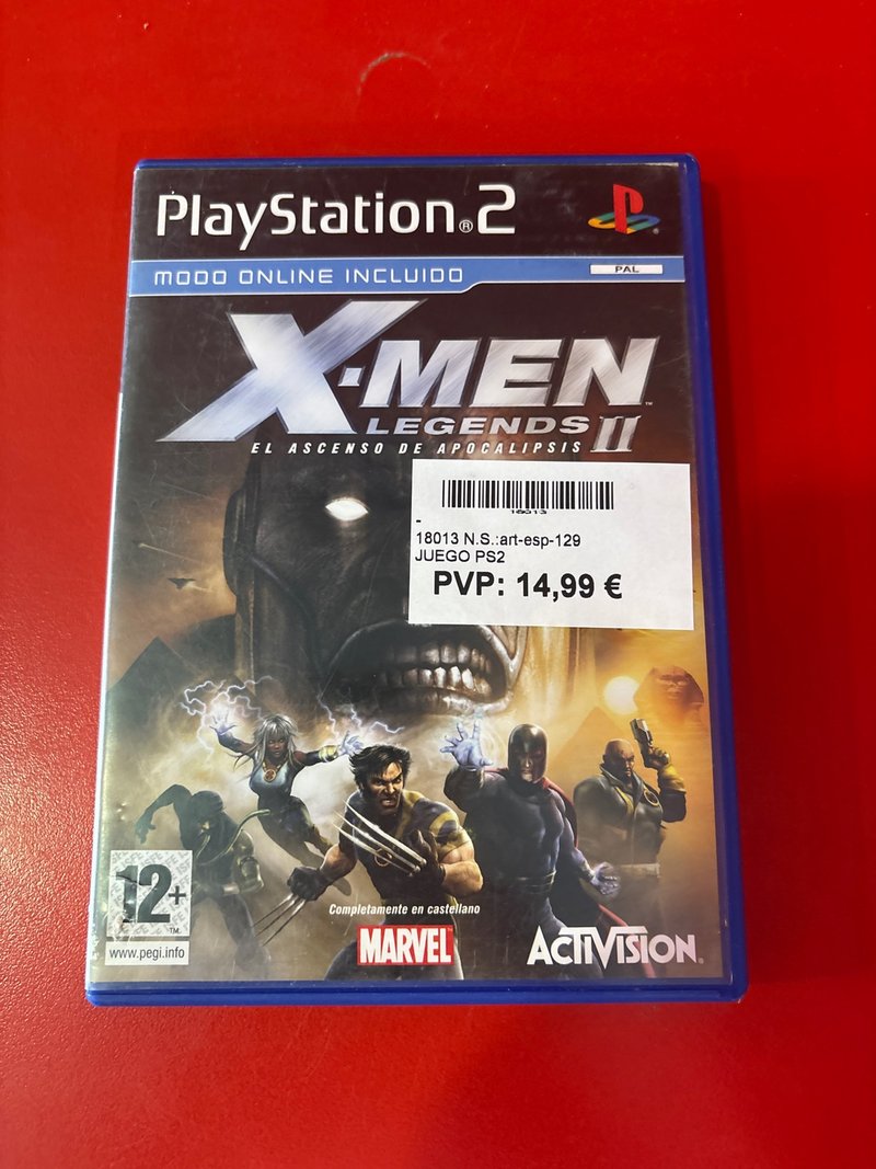 X-Men Legends II: Rise of Apocalypse PS2