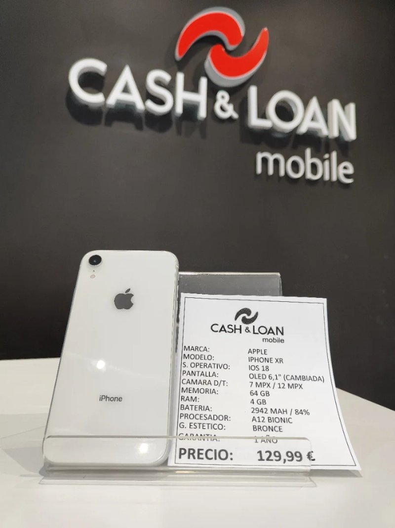 iPhone XR 64GB Blanco