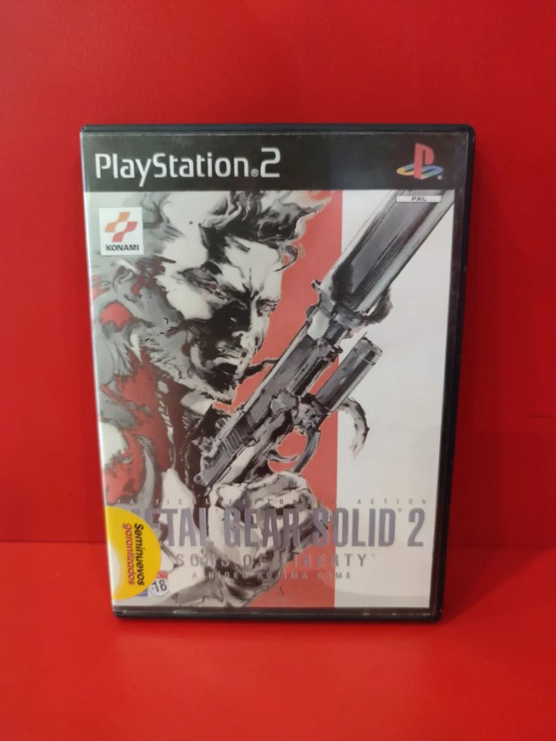 Metal Gear Solid 2 PS2 Platinum