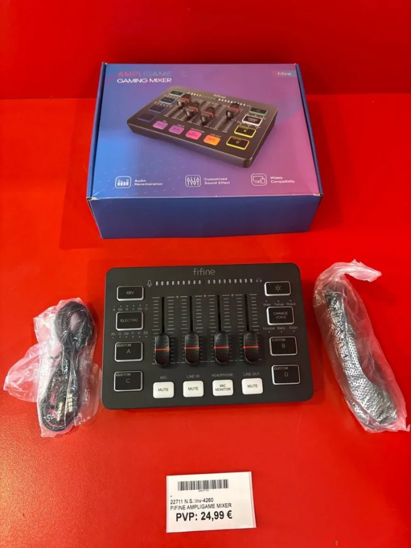 Fifine Ampligame C Mixer Gaming