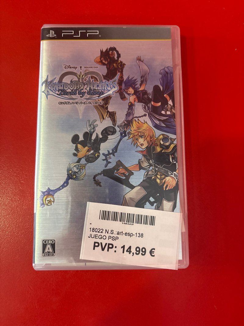 Kingdom Hearts Birth by Sleep PSP Japonés