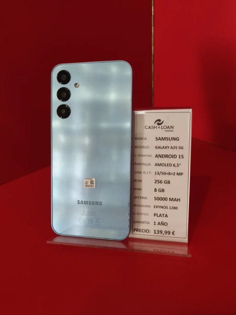 Samsung Galaxy A25 5G 256GB azul