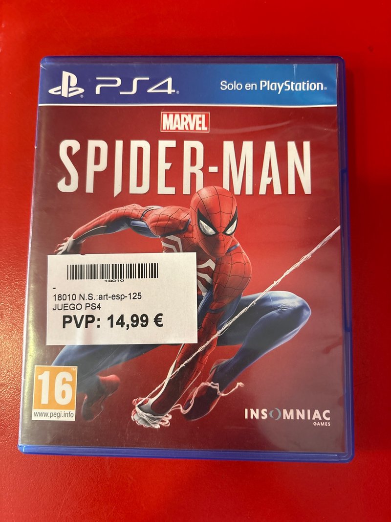 Spider-Man PS4 (PlayStation 4) Marvel